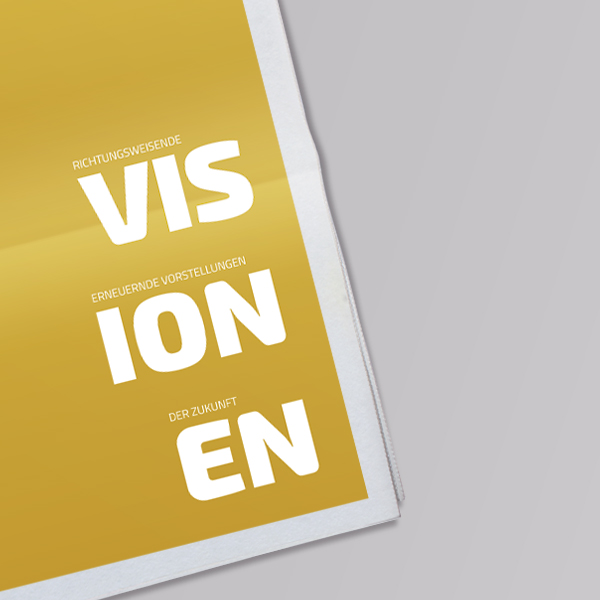 gelbes VISIONEN Magazin